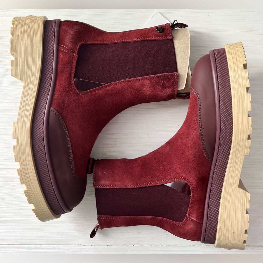 Scotch&Soda women’s burgundy stylish boots